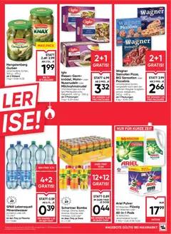 Maximarkt Flugblatt ab 04.12.2025 gültig | Seite: 3 | Produkte: Gurken, Salami, Nudeln
