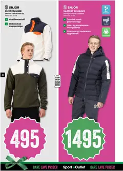 Forhåndsvisning av Sport Outlet kundeavis gyldig fra 02.12.2025 | Side: 36 | Produkter: Mesh, Вермішель