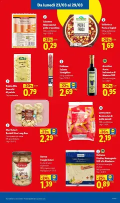 Anteprima del volantino Lidl volantino Spendi meno valido a partire dal 23.03.2026 | Pagina: 9 | Prodotti: Patate, Wurstel, Funghi, Olio di semi di girasole