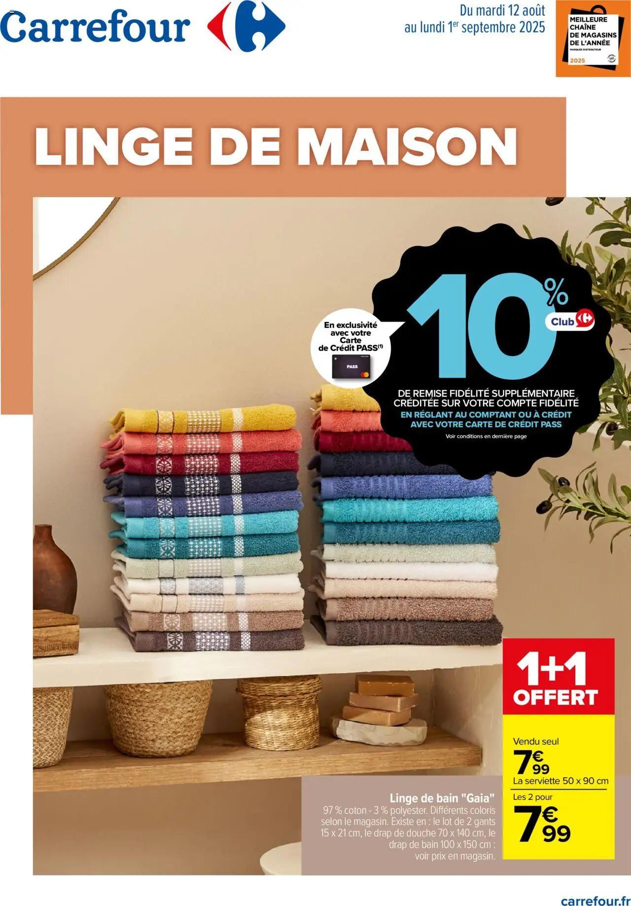  | Page: 1 | Produits: Coton, Douche, Gants