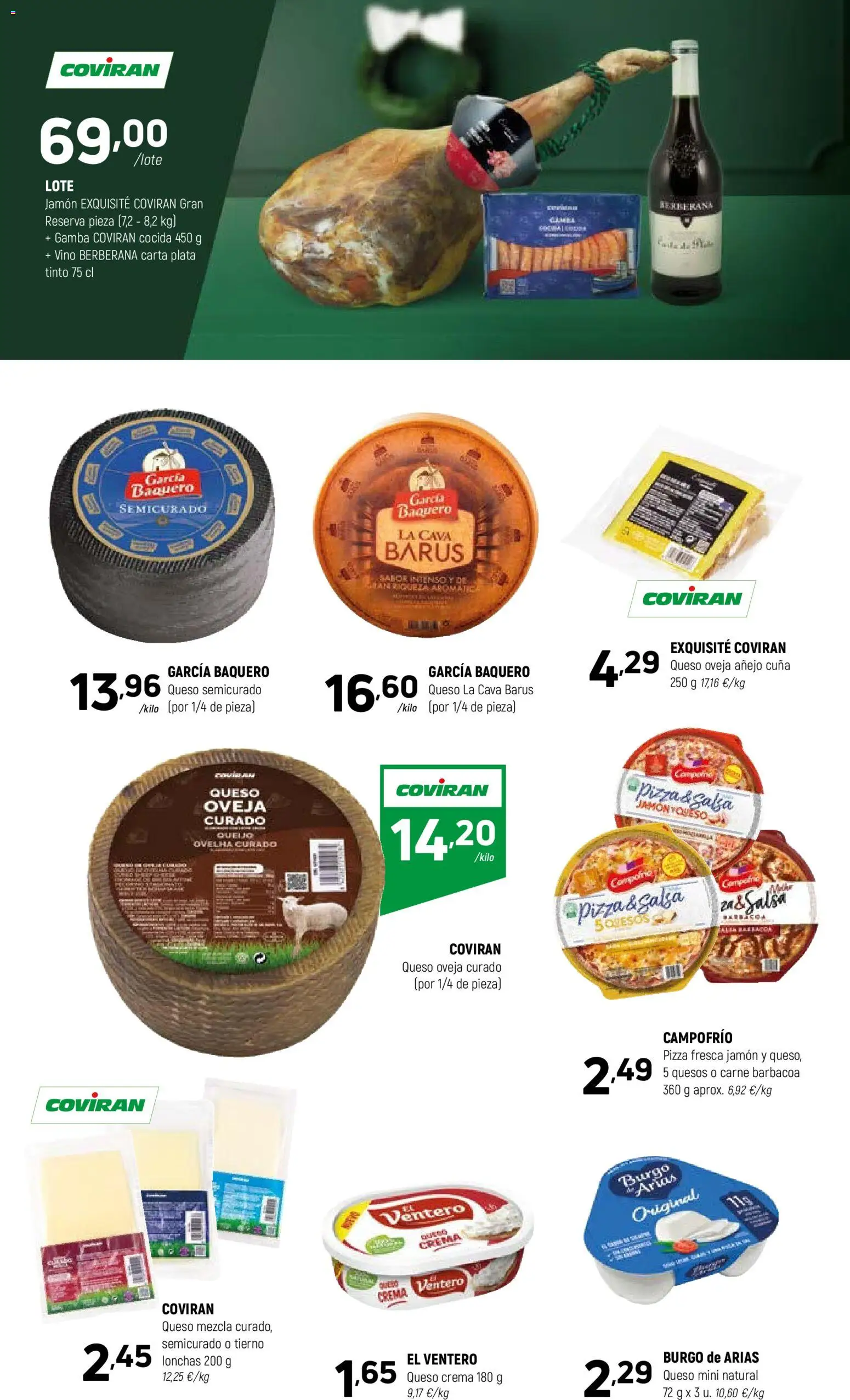 Coviran - Albacete │ válido desde el 18.11.2025 | Página: 5 | Productos: Queso, Pizza, Crema, Barbacoa