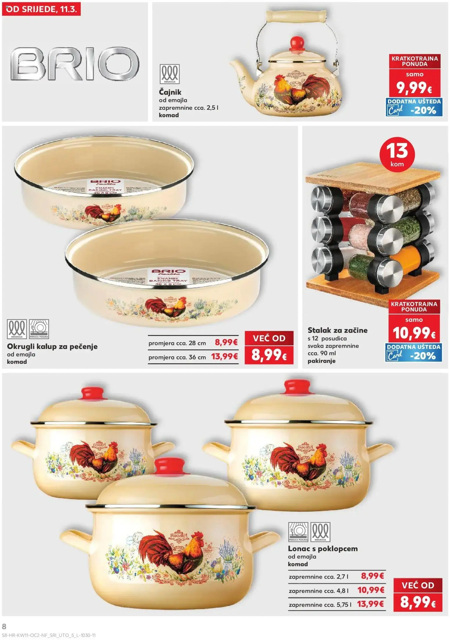 Kaufland katalog | vrijedi od 10.03.2026 | Stranica: 8 | Proizvodi: Perilica posuđa, Lonac