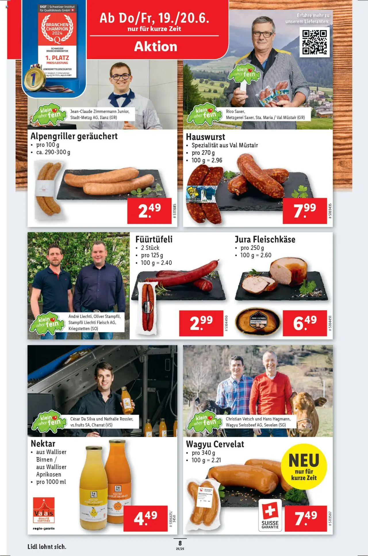 Lidl Aktionen Klein aber fein ab 19.06.2025 | Seite: 8 | Produkte: Jura