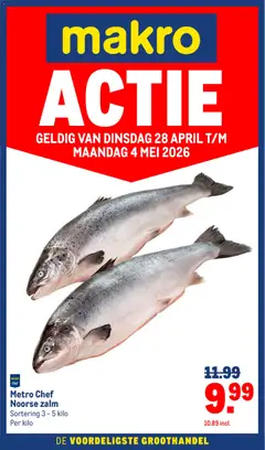 Makro folder - Versdeals - Voorbeeld van een folder van Makro, geldig van 28.04.2026
