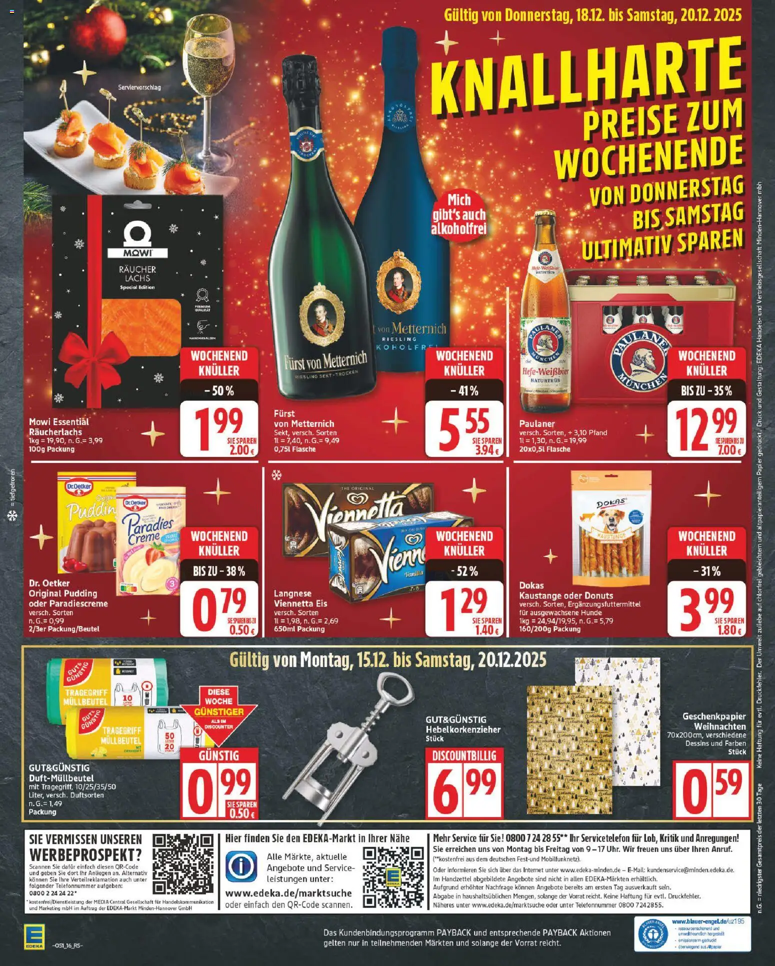 Edeka Prospekt 	 – gültig ab 15.12.2025 | Seite: 16