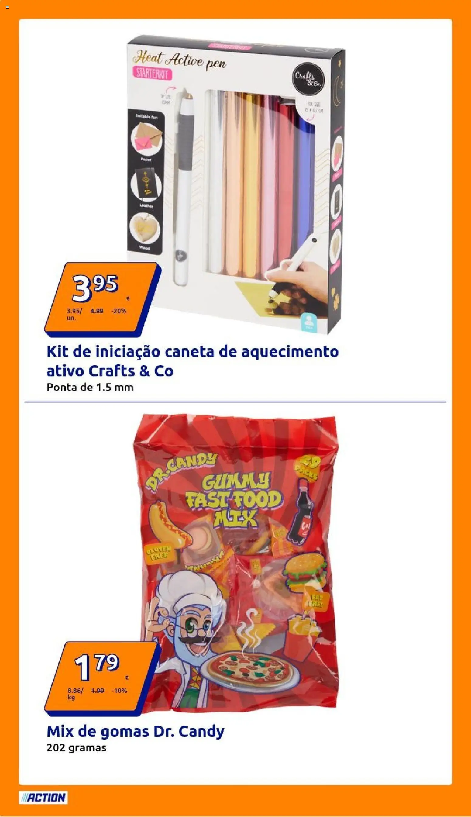 Action - Action PT week 45 2025 │ válido de 05.11.2025 | Página: 18 | Produtos: Gomas