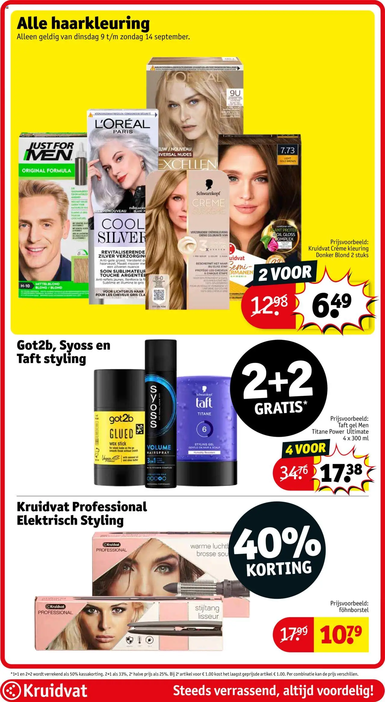  | Pagina: 22 | Producten: Kan, Stijltang, La, Haarspray