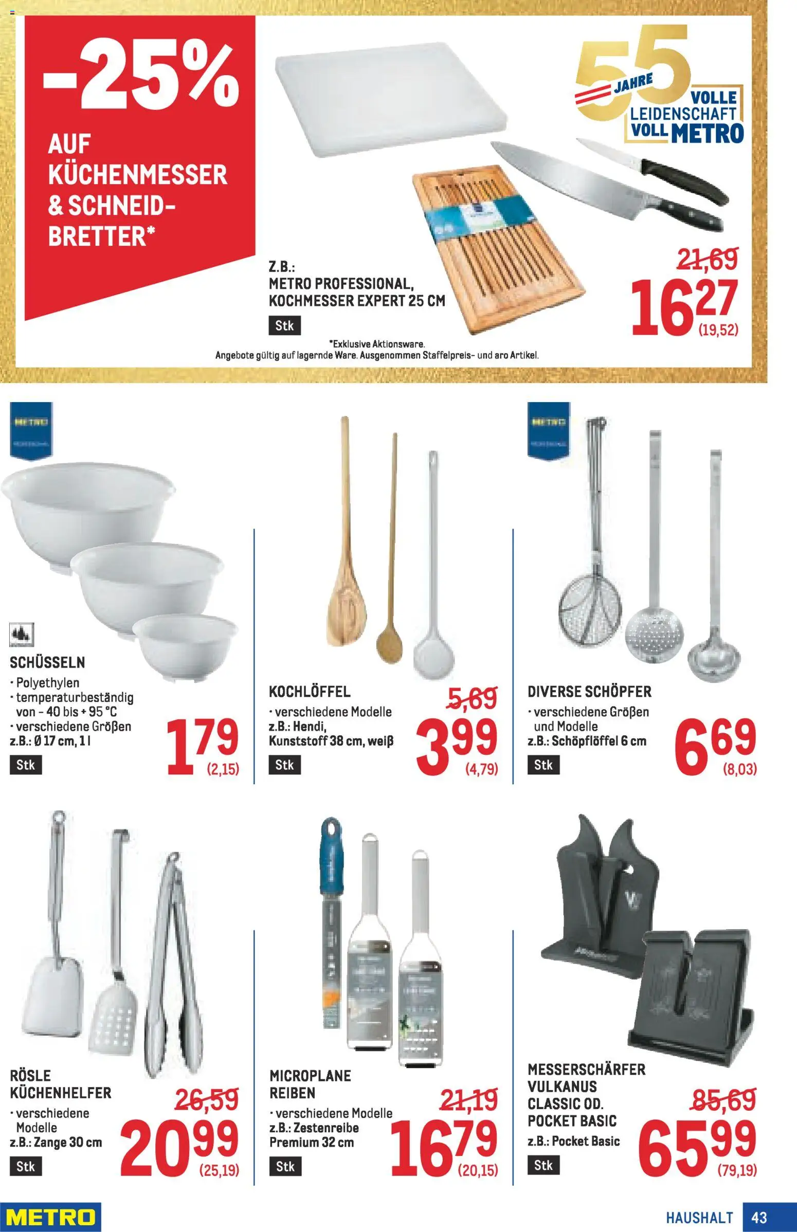 Metro angebote Profi gültig ab 16.04.2026 | Seite: 43