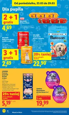 Pogląd oferty "Lidl gazetka" - ważna od 26.03.2026 | Strona: 74