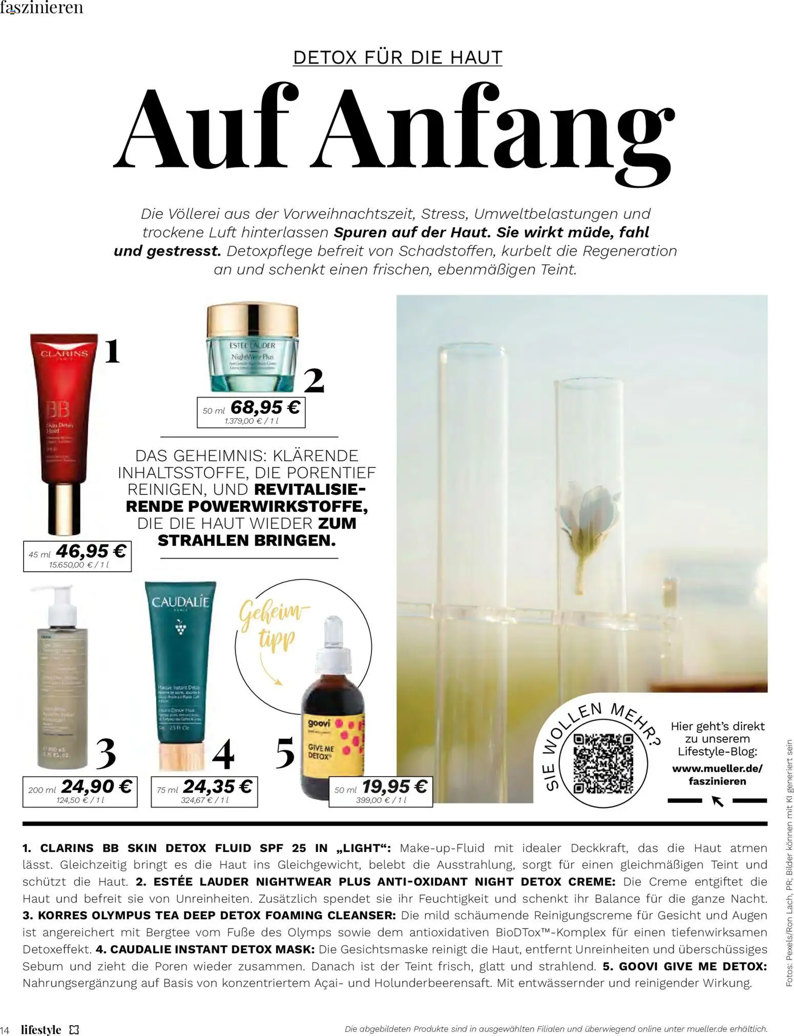 Müller - Lifestyle – gültig ab 01.01.2026 | Seite: 14 | Produkte: BB Cream, Creme, Bilder, Gesichtsmaske