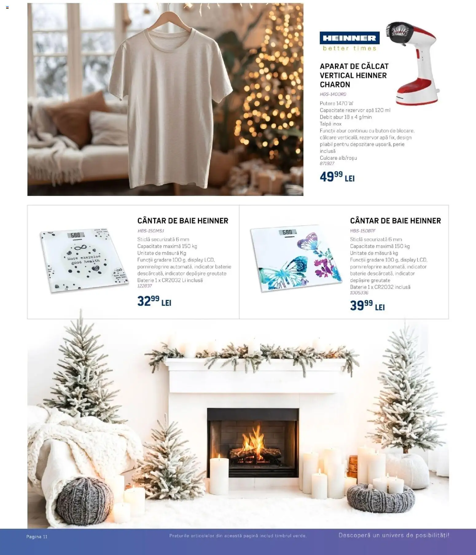 Noul catalog Selgros – valabil de la 06.12.2025 | Pagină: 12 | Produse: Aparat de călcat, Cântar, Baterie, Perie