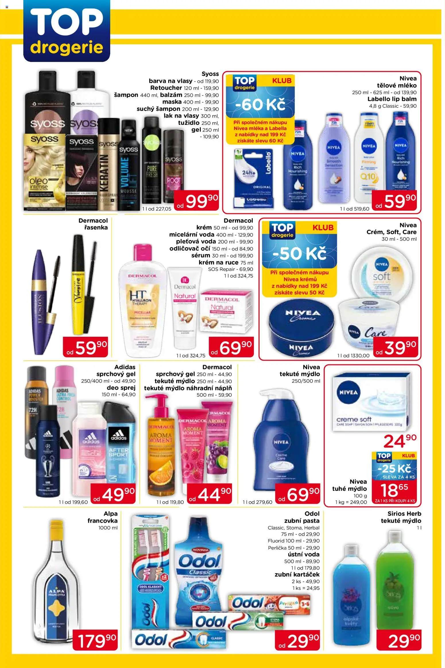 Top drogerie leták od 05.02.2026 | Strana: 2 | Produkty: Zubní pasta, Zubní kartáček, Mléko, Alpa