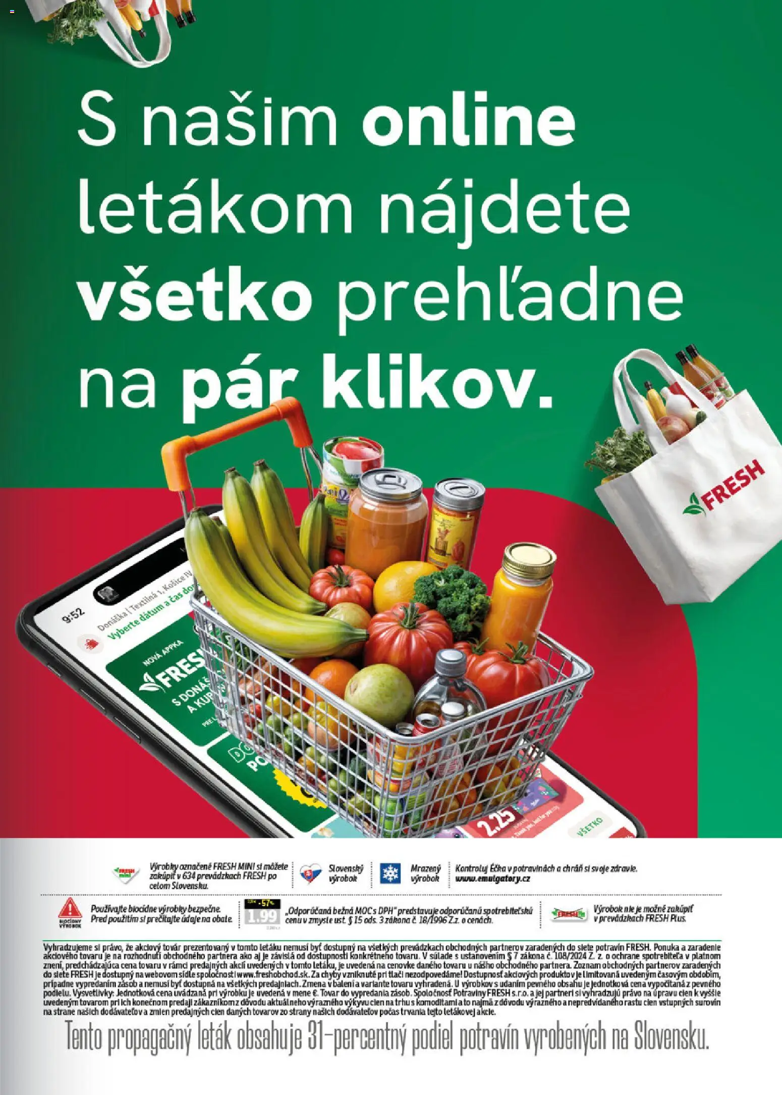 Nové Fresh akcie – leták je platný od 26.03.2026 | Strana: 45