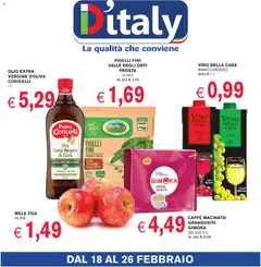 Anteprima del volantino Coal D'Italy catalogo valido a partire dal 18.02.2026