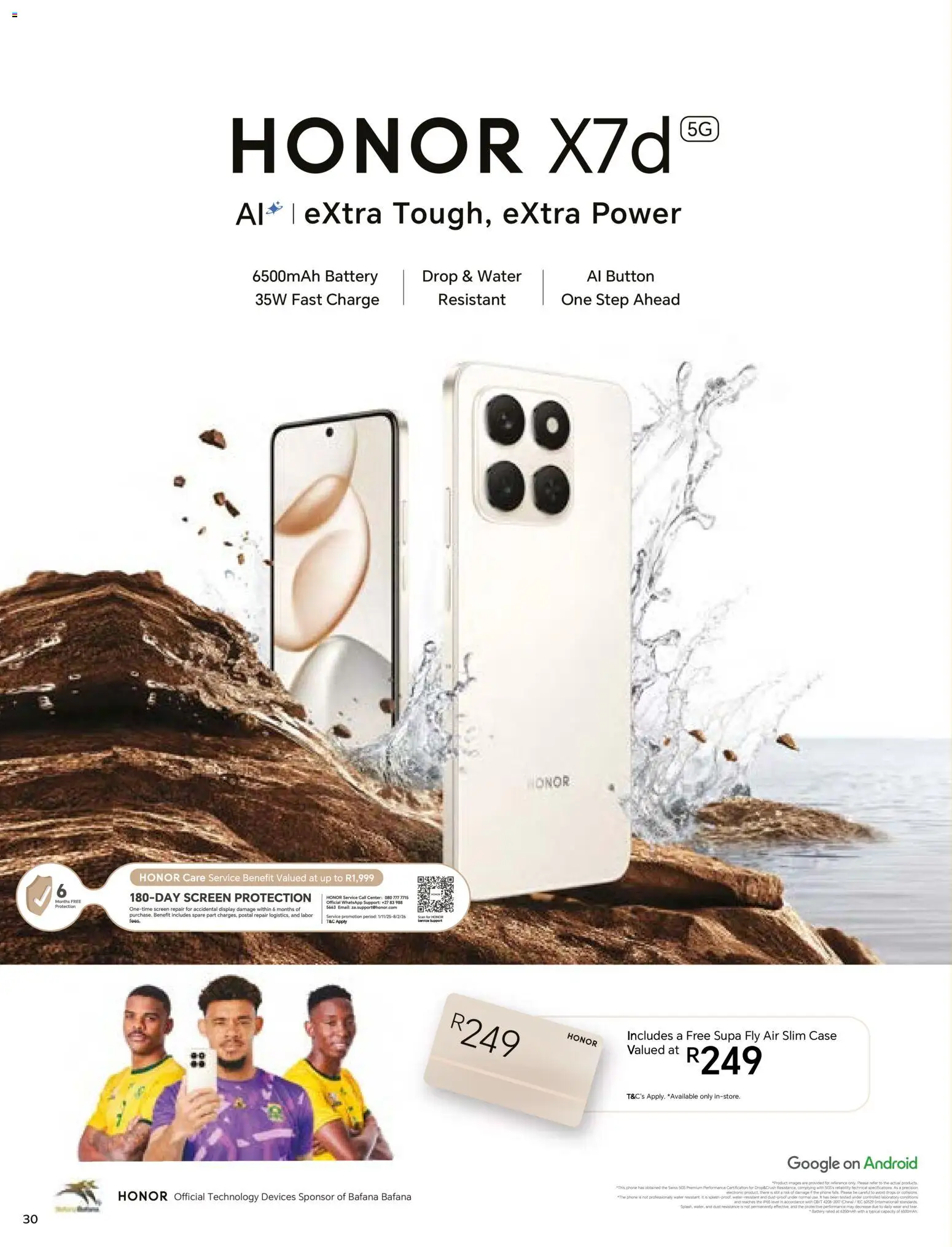 New MTN catalogue – valid from 07.11.2025 | Page: 30 | Products: Phone, Case, Battery, Water