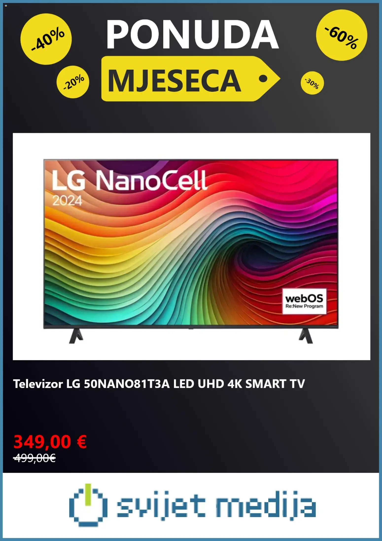 Svijet medija katalog | vrijedi od 05.01.2026 | Stranica: 4 | Proizvodi: Smart TV, Tv, Televizor
