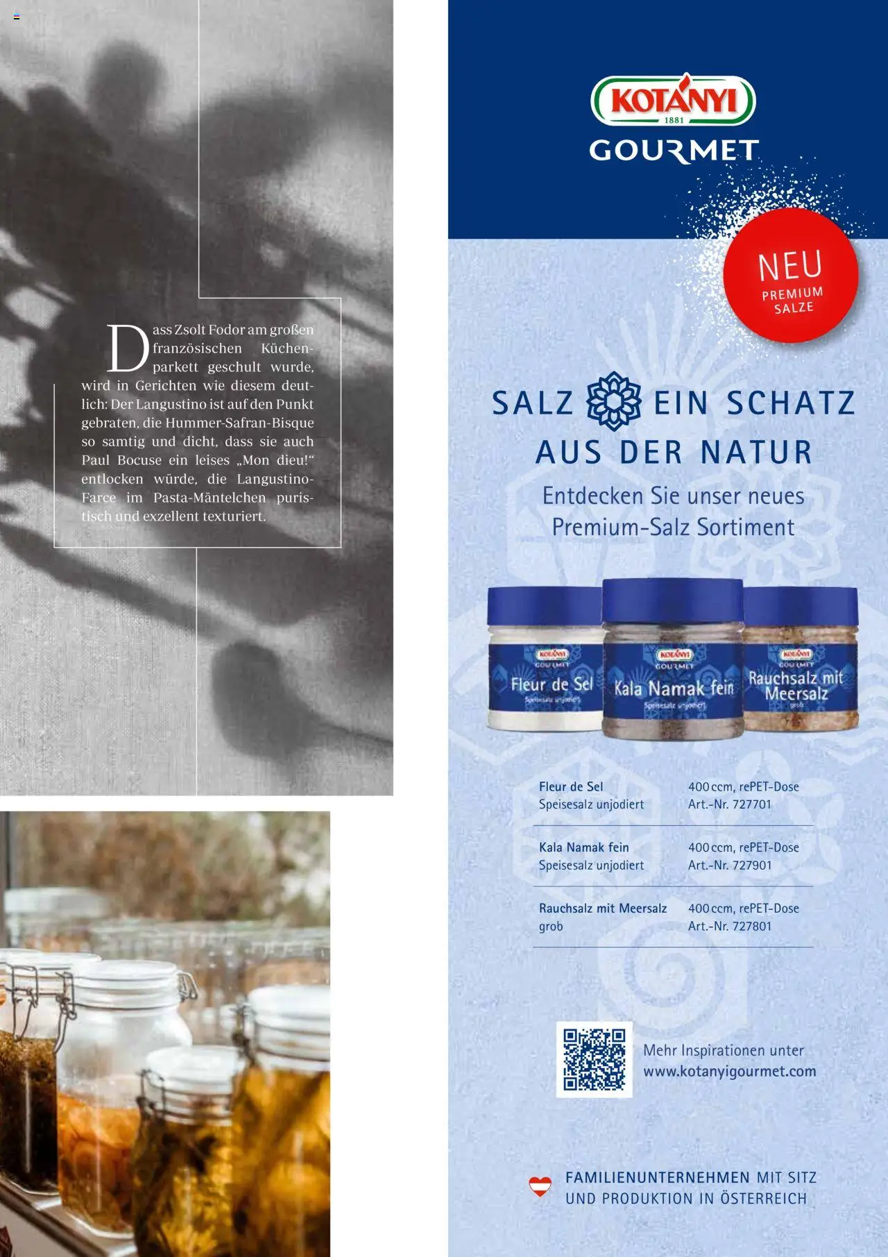 Transgourmet Quintessenz 02 | 2025 gültig ab 02.06.2025 | Seite: 21 | Produkte: Salz, Tisch
