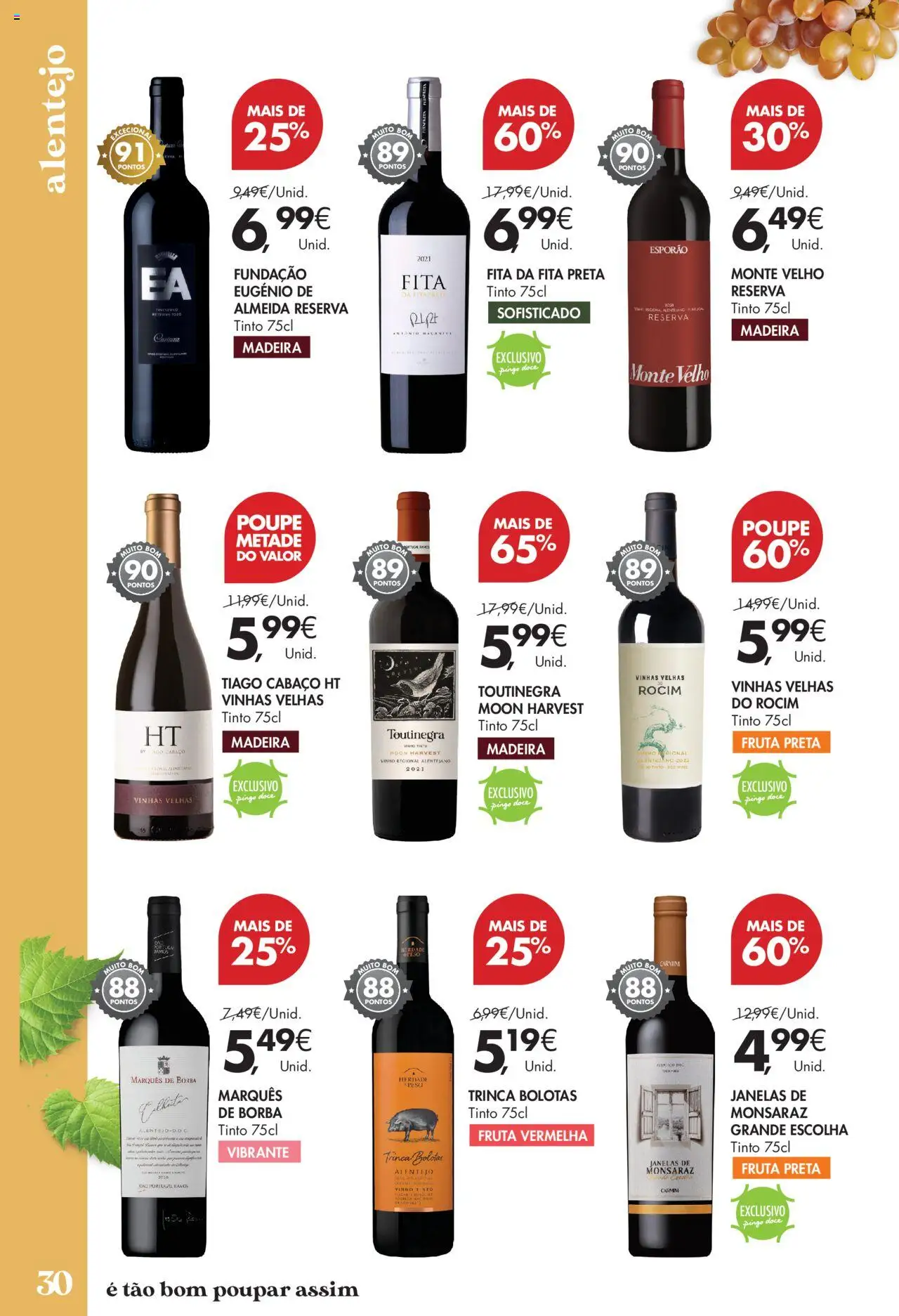 Pingo Doce - Vinhos e Sabores de Portugal Grandes │ válido de 09.09.2025 | Página: 30 | Produtos: Vinho, Vinho tinto