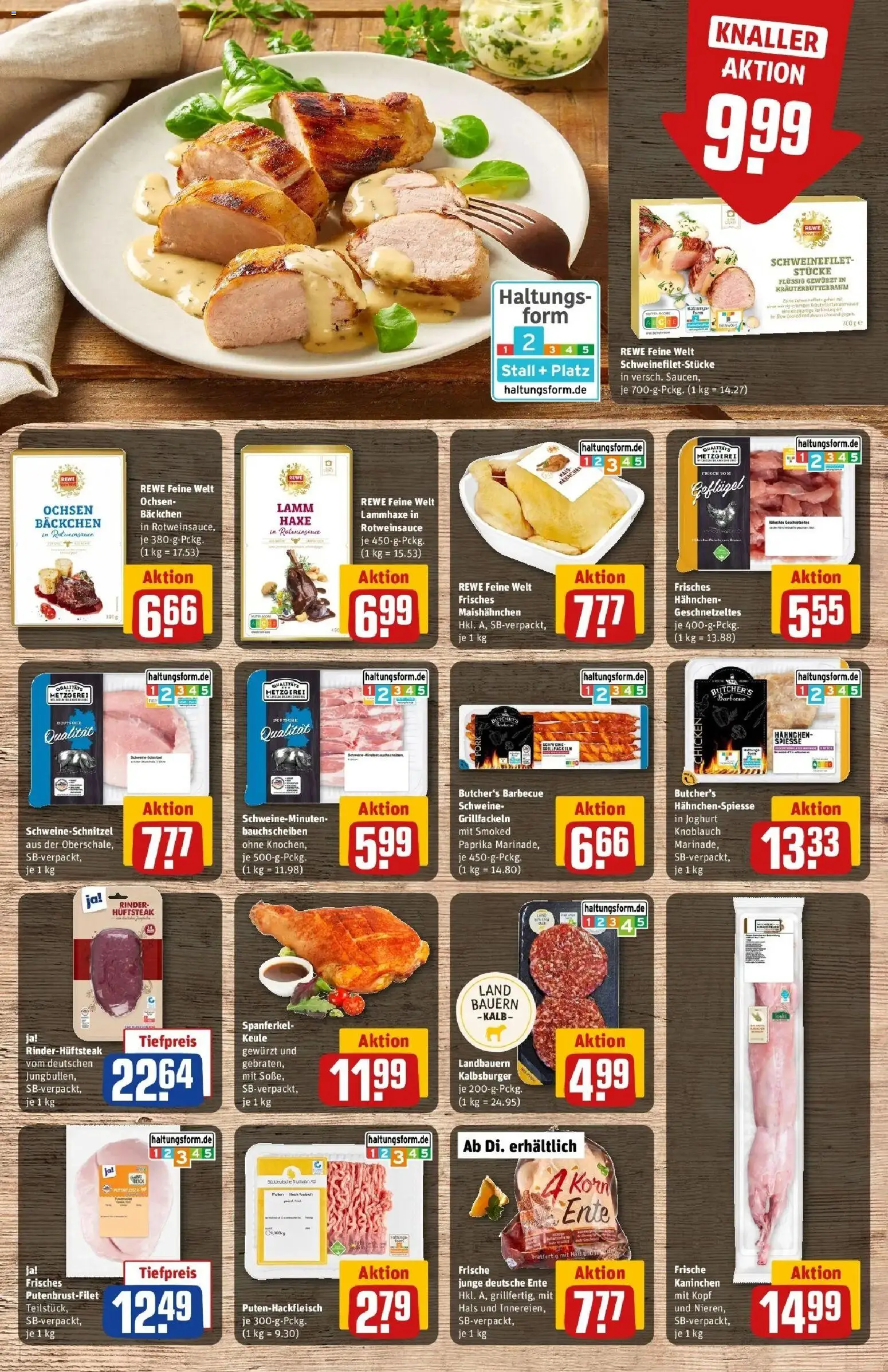 Rewe Prospekt Schiffweiler / Landsweiler	 – gültig ab 30.03.2026 | Seite: 10 | Produkte: Joghurt, Spieße, Paprika, Ente