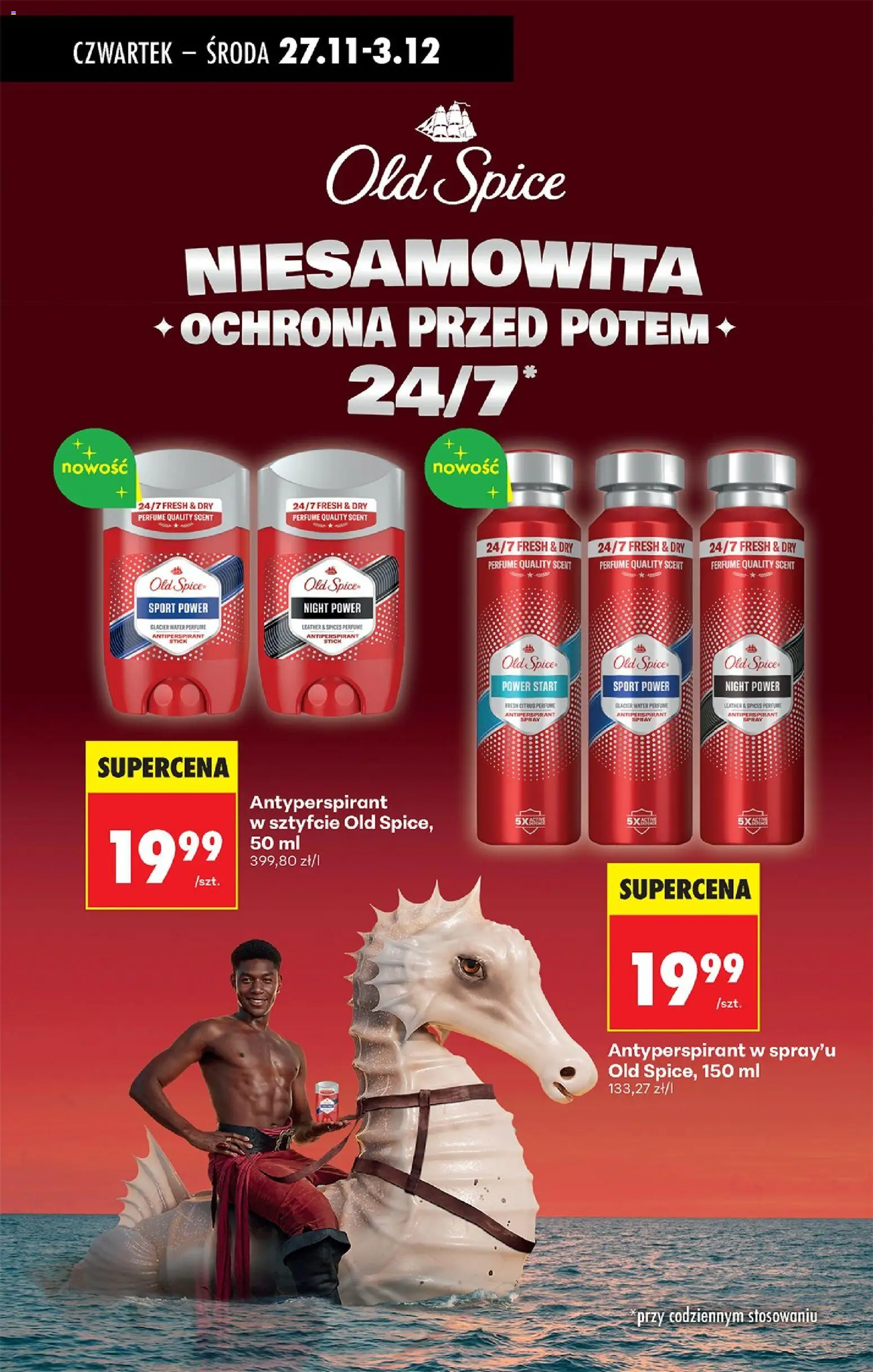 Biedronka Black Friday od 27.11.2025 | Strona: 78 | Produkty: Antyperspirant, Old spice