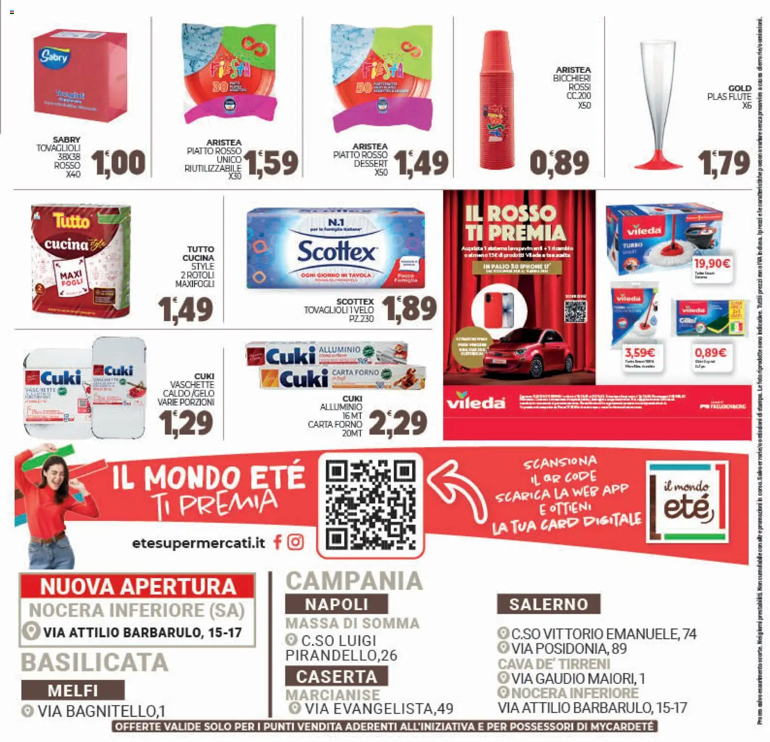 Volantino Eté del 27.12.2025 | Pagina: 32 | Prodotti: Forno, Alluminio, Carta forno, Vaschette