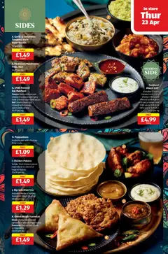 Preview of Aldi - Weekly offers UK Specialbuys valid from 23.04.2026 | Page: 17 | Products: Onion, Garlic, Chilli, Cheese