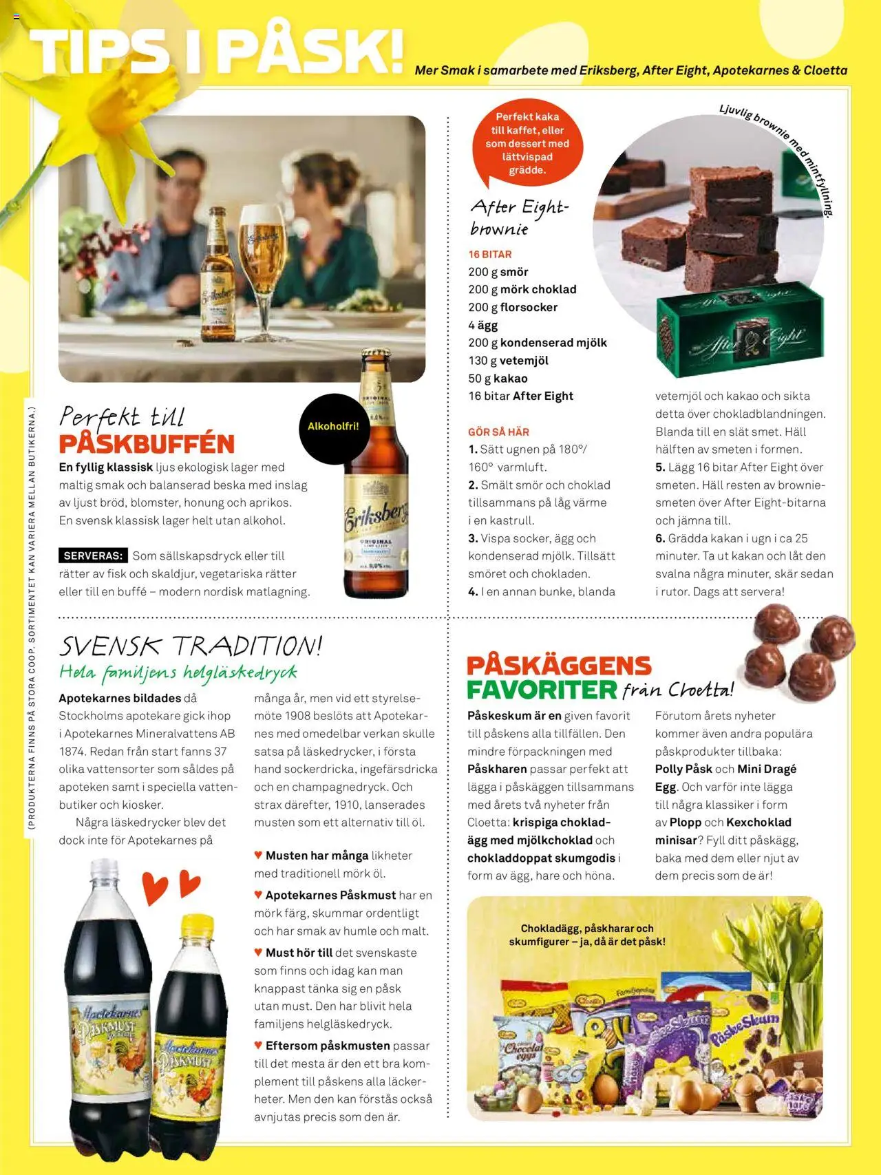 Coop reklamblad aktuell från 18.03.2024 | Sida: 25 | Produkter: Smör, Ljus, Häll, Ugnen