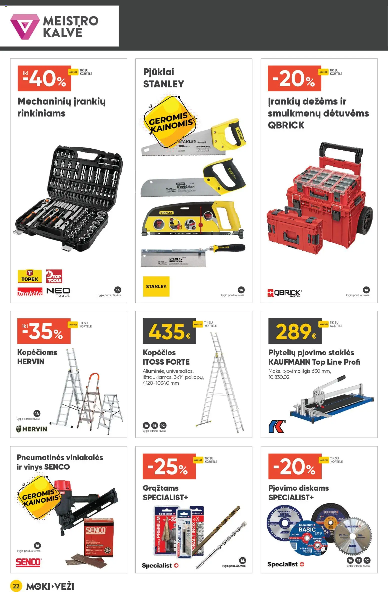 MOKI VEŽI akcijos nuo 11.12.2025 | Puslapis: 22