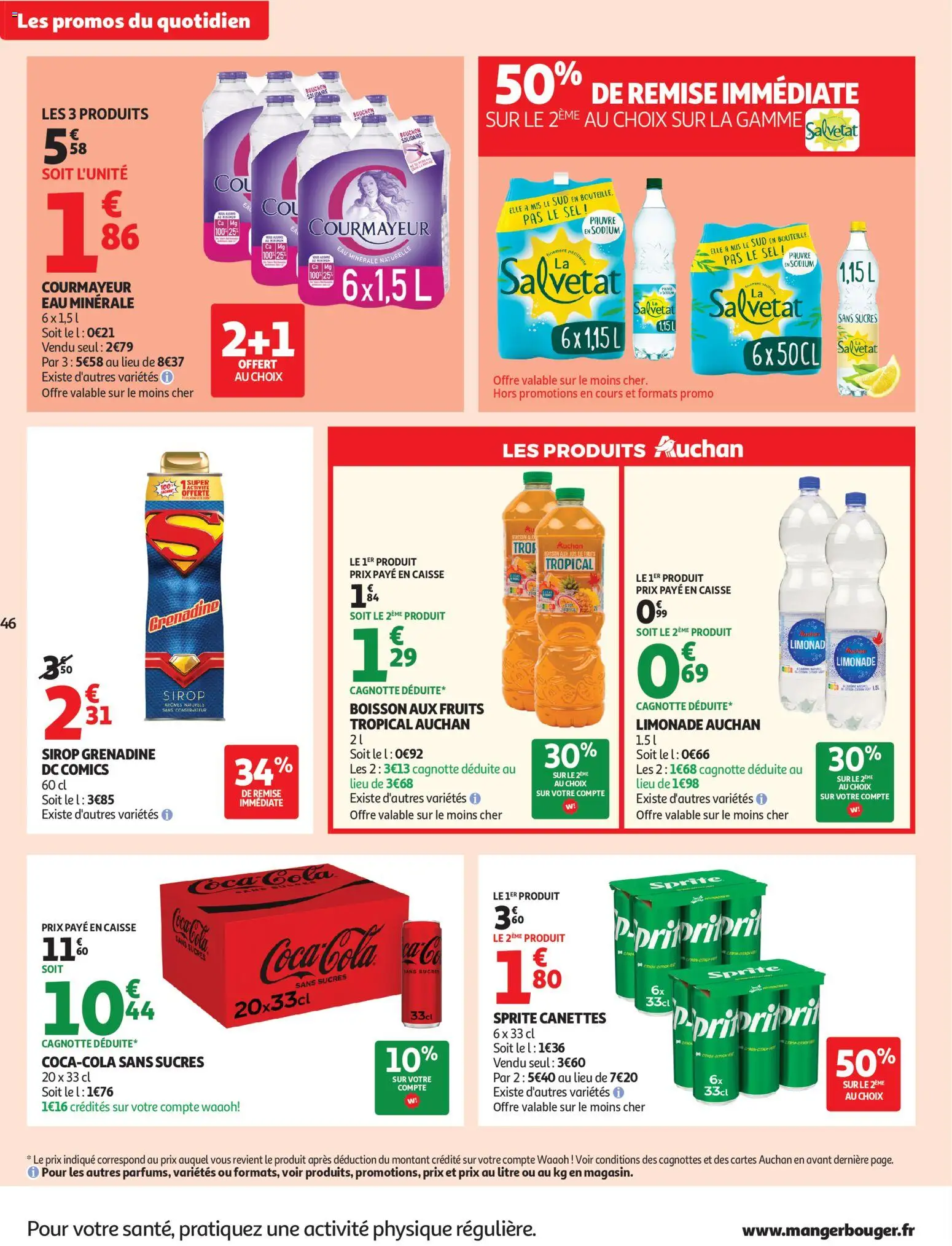 {H1} | Pagina: 46 | Producten: Coca Cola, Limonade, Sprite, La