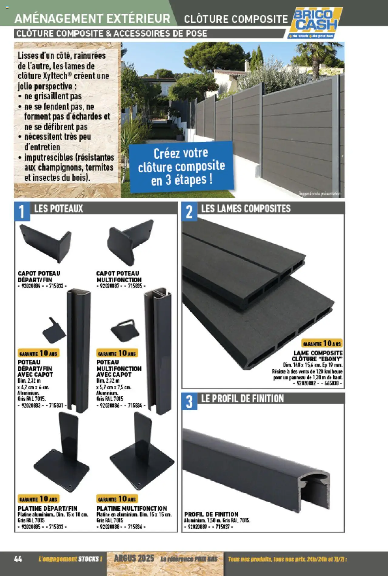 {H1} | Page: 44 | Produits: Clôture