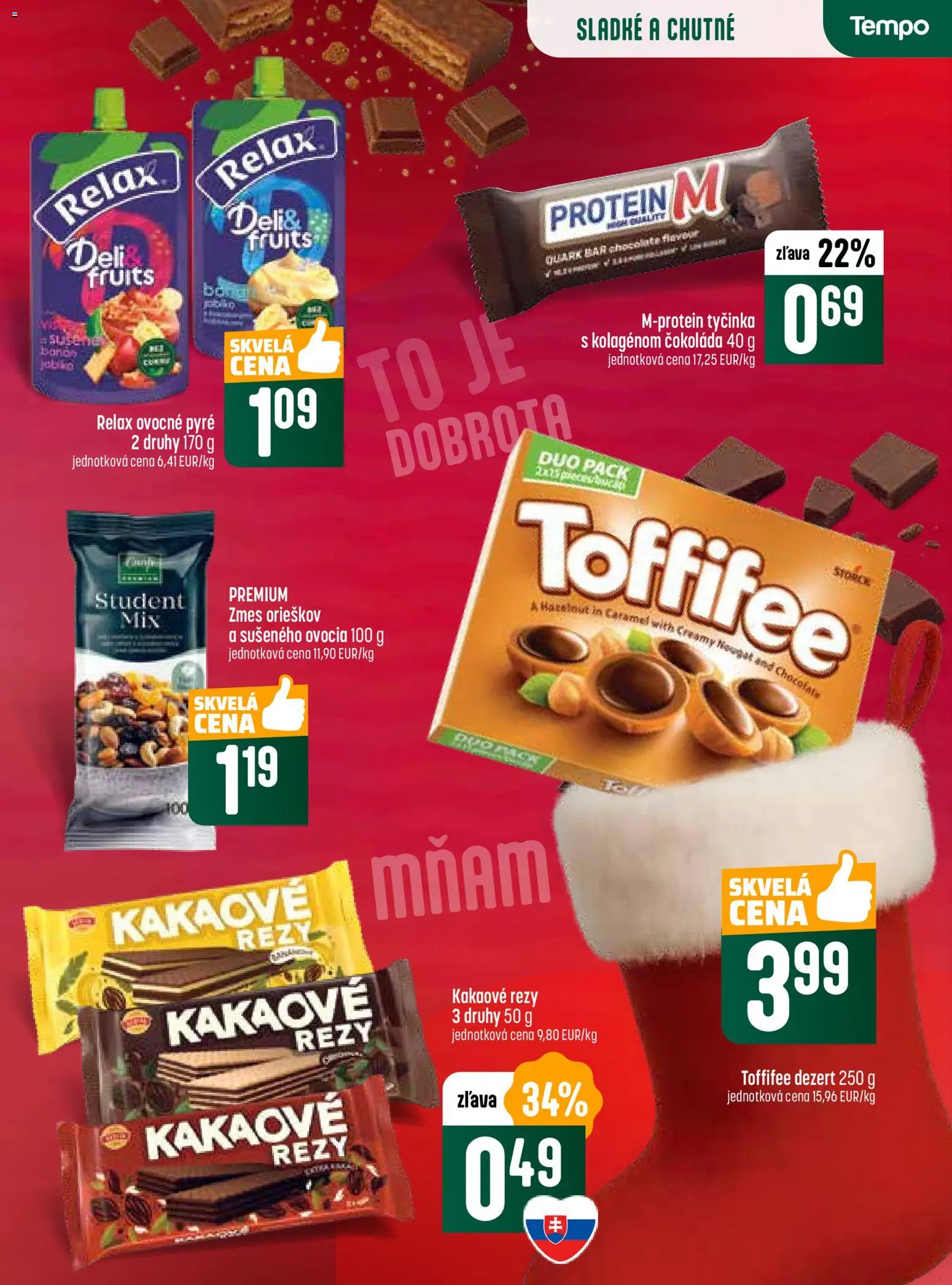 Nové COOP Jednota akcie – leták je platný od 20.11.2025 | Strana: 17 | Produkty: Protein, Čokoláda, Toffifee