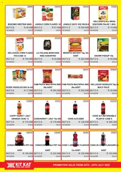 KIT KAT Cash & Carry Weekly Traders Special │ valid from 24.07.2025 | Page: 5 | Products: Corn, Case, Noodles, Pasta