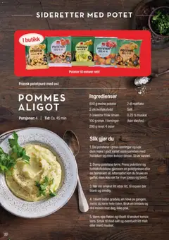 Forhåndsvisning av Coop Extra Middagsdisken Bonjour Frankrike gyldig fra 10.03.2026 | Side: 20 | Produkter: Ost, Strandväska, Вермішель, Matfløte