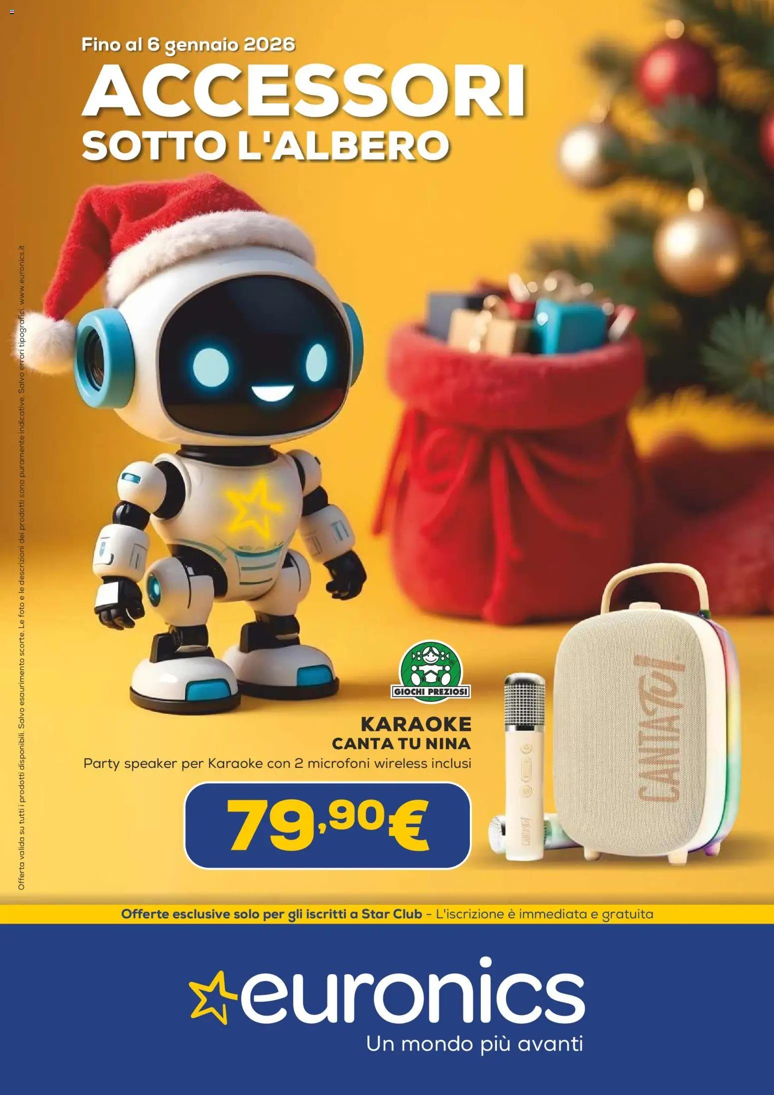 Volantino Euronics del 12.12.2025 | Pagina: 1 | Prodotti: Speaker