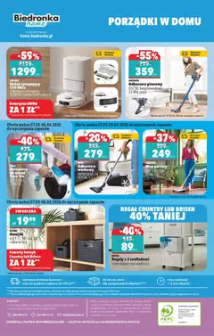 Náhled letáku Biedronka Polsko leták - Hity i inspiracje od 21.03.2026 | Strana: 44 | Produkty: Regály, Kärcher, Mop, Robot