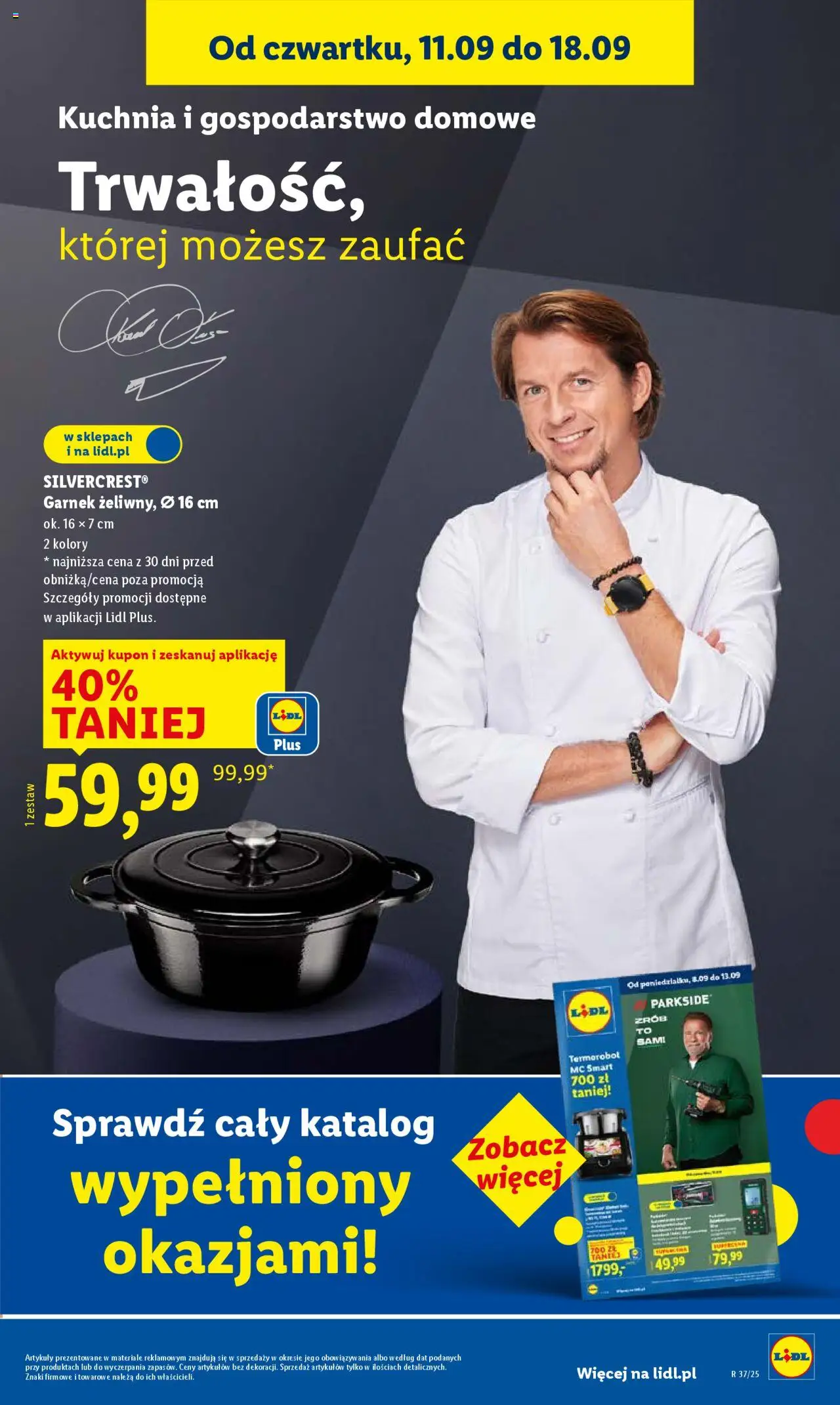 Lidl Gazetka od 11.09.2025 | Strona: 17 | Produkty: Robot, Garnek