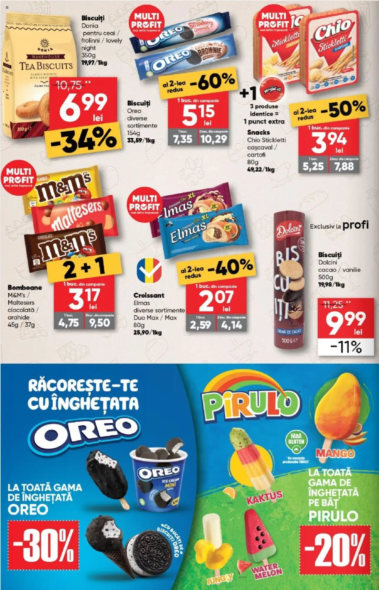 Catalog Profi  – valabil de la 20.08.2025 | Pagină: 12 | Produse: Cașcaval, Arahide, Cacao, Înghețată
