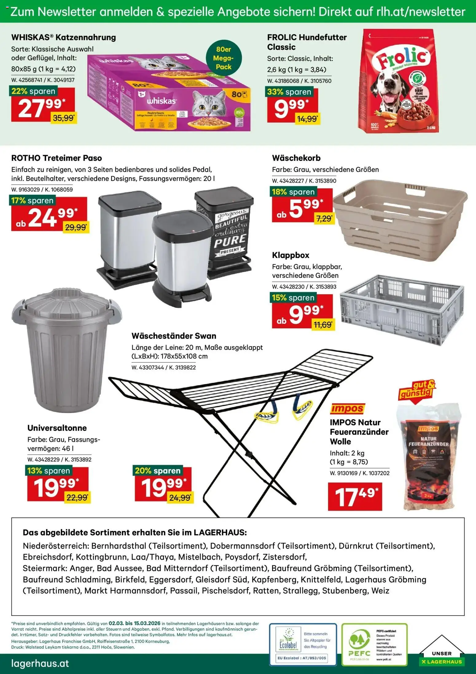 Lagerhaus - Wochen Angebote gültig ab 01.03.2026 | Seite: 12