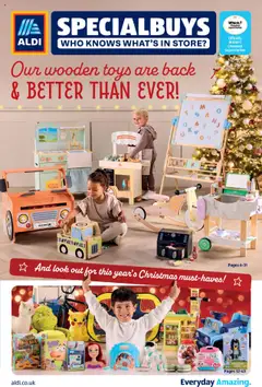 Preview of Aldi - Weekly offers UK Specialbuys valid from 09.10.2025