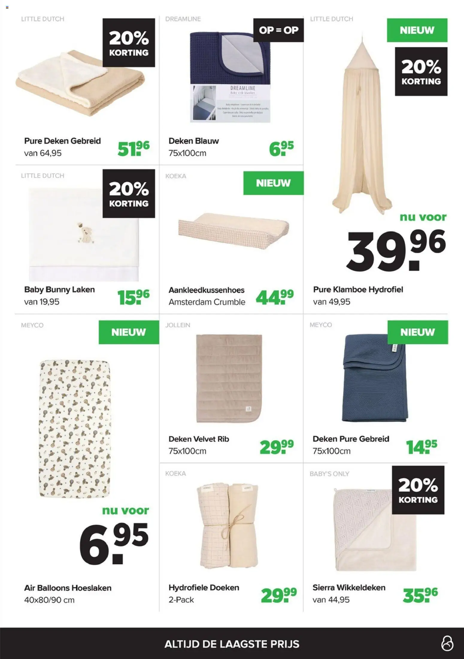 {H1} | Pagina: 23 | Producten: Deken, Doeken