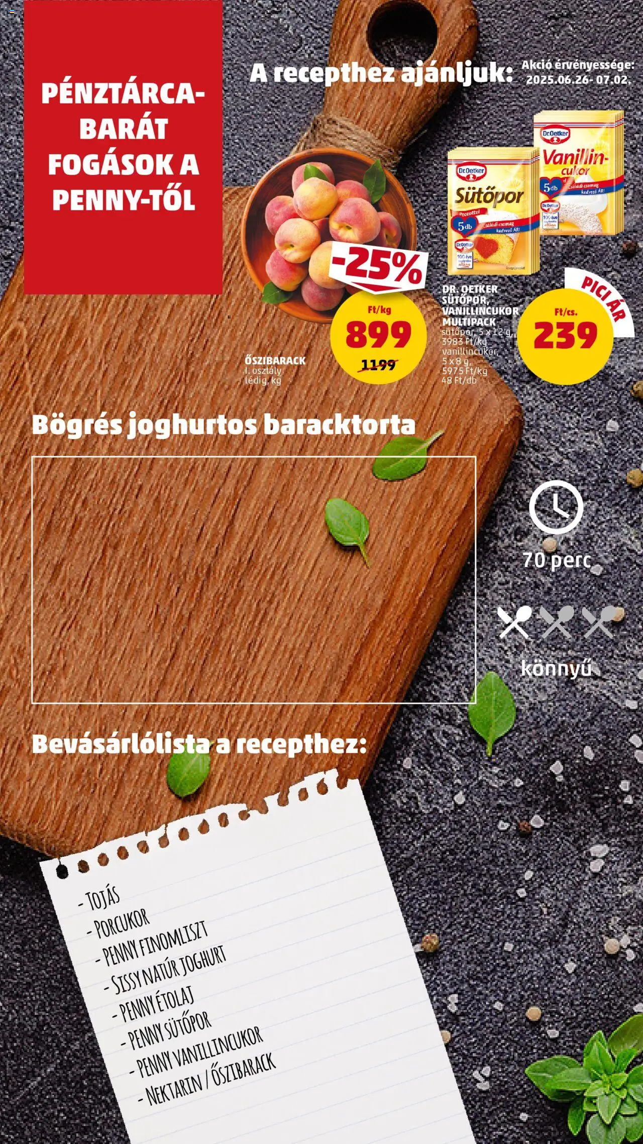 PENNY akciós ujság - amely érvényes a következő dátumtól: 26.06.2025 | Oldal: 12