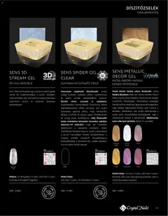 Crystal Nails 2026/27 Nagykatalógus - amely érvényes a következő dátumtól: 09.03.2026 | Oldal: 41 | Termékek: Videó, Lámpa