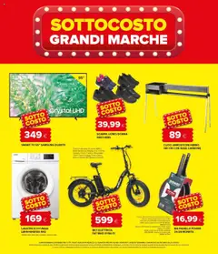 Volantino Oasi del 11.09.2025 | Pagina: 9 | Prodotti: Lavatrice, TV, Bici elettrica, Arrosticini