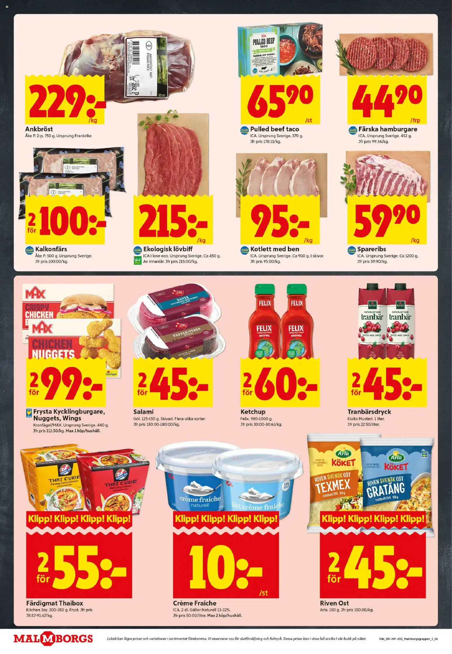 ICA Kvantum reklamblad aktuell från 10.11.2025 | Sida: 6