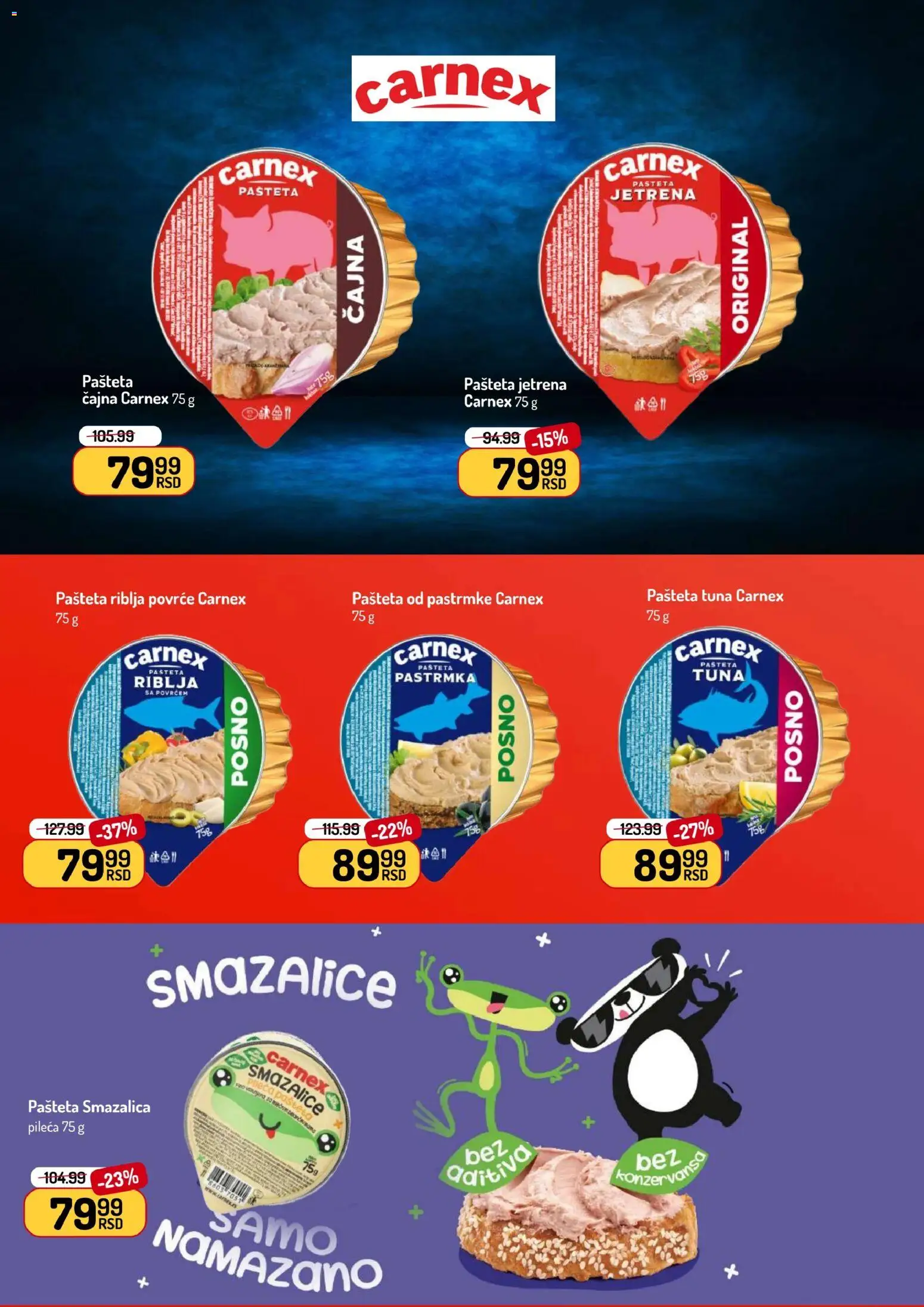 Aman katalog - važi od 19.01.2026 | Strana: 6 | Proizvode: Pastrmka, Pašteta