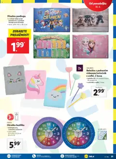 Lidl katalog vše za šolo │ velja od 30.06.2025 | Stran: 21