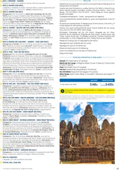 Vista previa Viajes El Corte Inglés Vacaciones Económicas válido desde el 22.10.2025 | Página: 89 | Productos: Perfume, Navegación