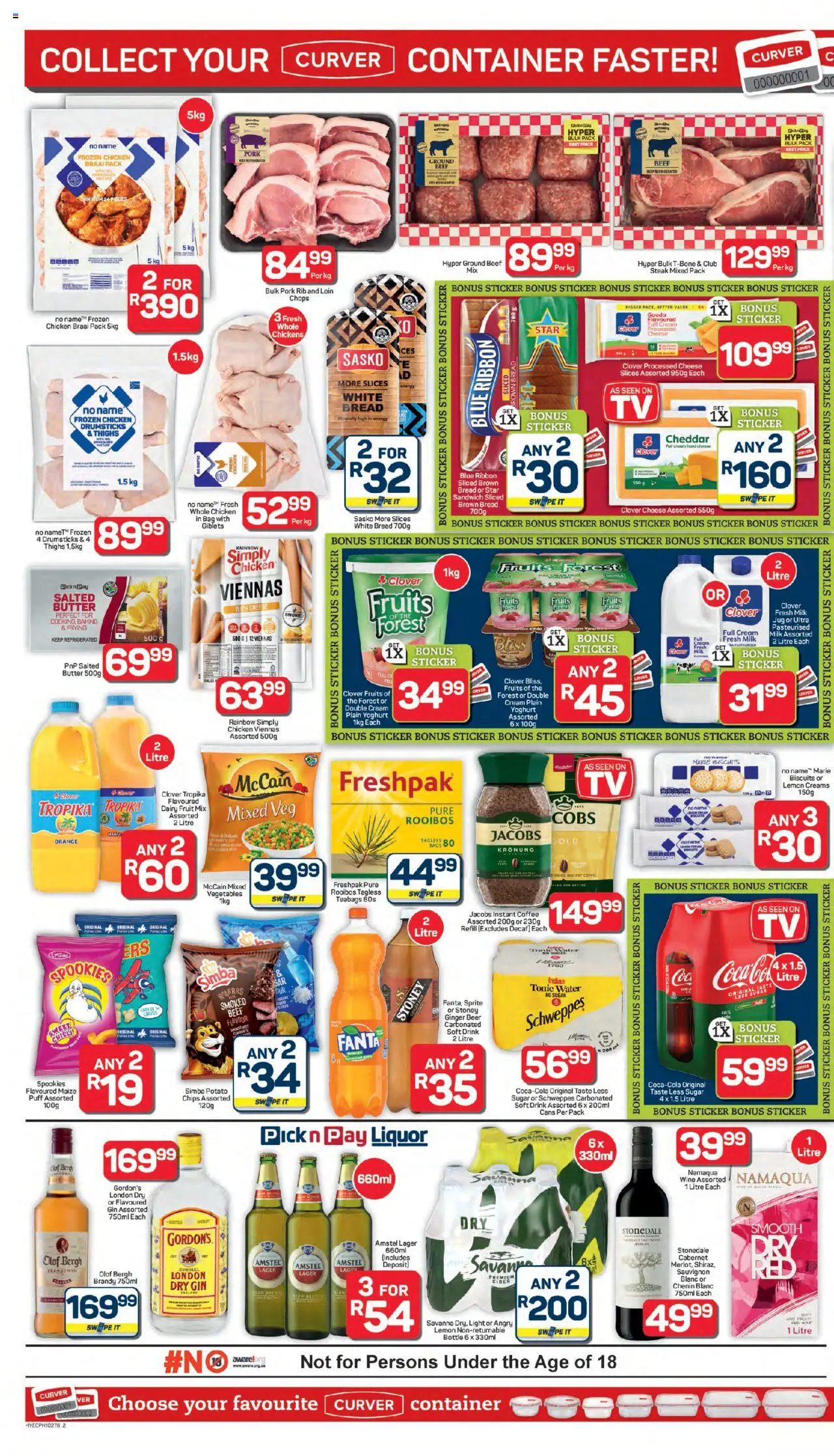 New Pick n Pay catalogue – valid from 08.09.2025 | Page: 2 | Products: Biscuits, Wine, Gin, Lemon