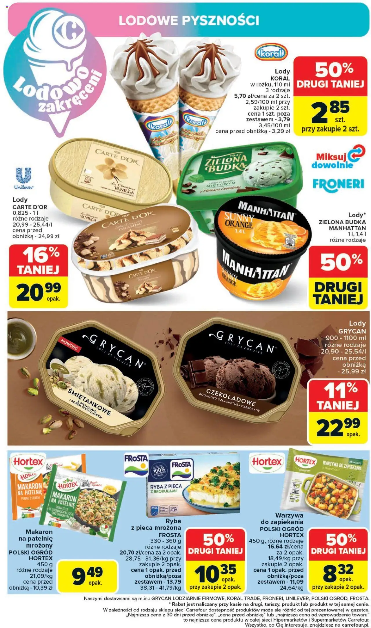 Carrefour Gazetka od 25.08.2025 | Strona: 14 | Produkty: Czekolady, Tagliatelle, Makaron, Ryba