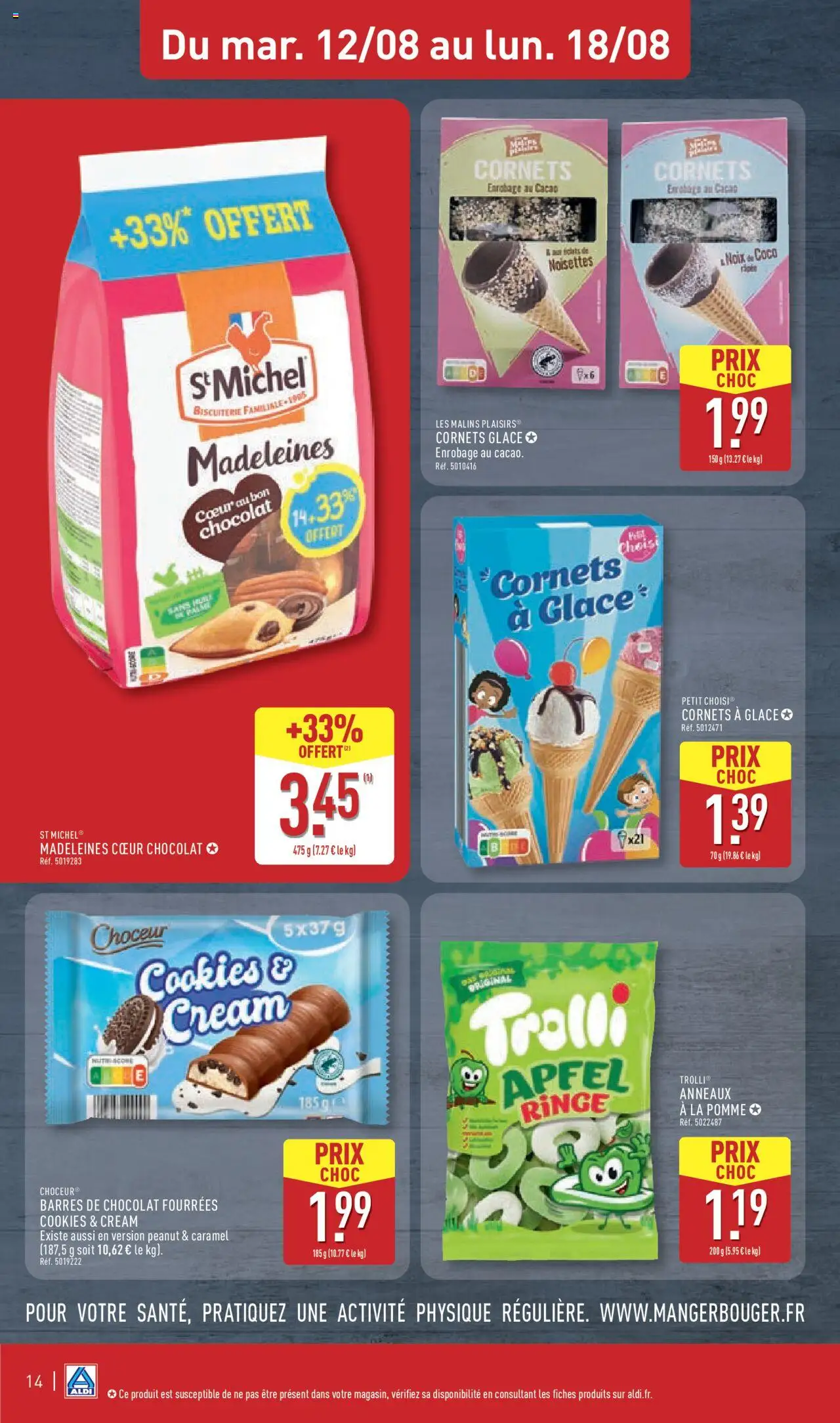  | Page: 16 | Produits: Pomme, Noisettes, Cookies, Noix